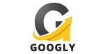 Googly website logo featuring modern heart elements for love and relationship advice.